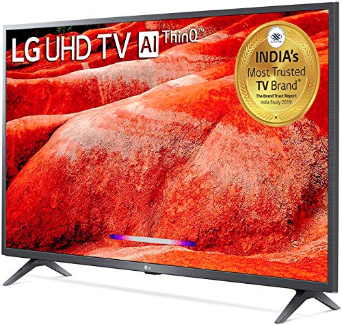 LG 109.2 cm (43 Inches) 4K Ultra HD Smart LED TV (Black) image 1