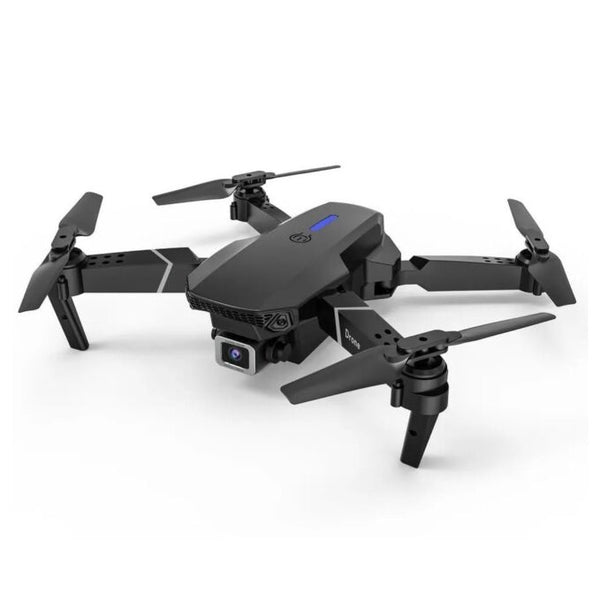 E77 Professional RC Drones With HD 4k Dual Camera And Remote Control Toy Mini Drone gift Toys (Black) image 2