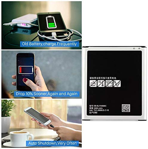 Mobile Battery for Samsung Galaxy J7 2015 / J7 nxt / On7 3000mAh image 3
