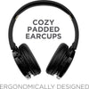boAt Rockerz 370 Bluetooth Headset(Buoyant Black, On the Ear) image 3