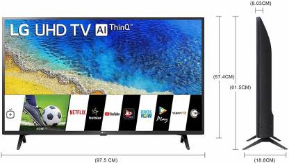 LG 108cm (43 inch) Ultra HD (4K) LED Smart TV (43UM7290PTF) image 7