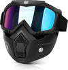 Bike Riding Goggle Mask Anti Scratch UV Protective Open Face & Eyewear Windproof Dirt Shield Adjustable Strap Soft Foam Padded Detachable for Cycling Bike Off Road Racing Riding Unisex image 11