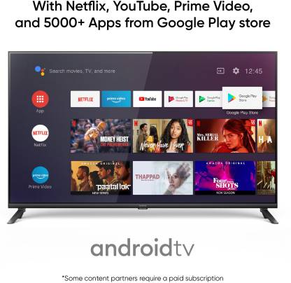Realme 108cm (43 inch) Full HD LED Smart Android TV (TV 43) image 9