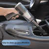 3 IN1 Portable Car Vacuum Cleaner with Blower, USB Rechargeable Wireless Handheld, Traveling, Camping, Reusable image 6