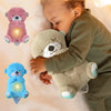 Baby Sound Light Bear Soothe Breathing, Sensory Details Music Lights Rhythmic Breathing Motion Musical for Children to Relax and Sleep Baby Toy Plush Best Gift for Kids image 2