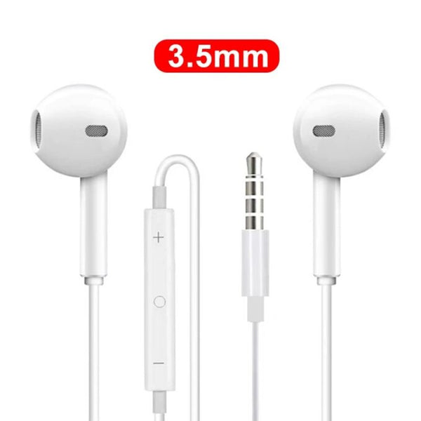 VIVO Handsfree Wired Headset (White, In the Ear) image 1