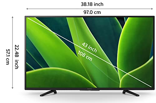 Sony Bravia 108 cm (43 inches) Full HD Smart LED Google TV KD-43W880K (Black) (2022 Model) | with Alexa Compatibility image 5