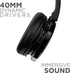 boAt Rockerz 370 Bluetooth Headset(Buoyant Black, On the Ear) image 5