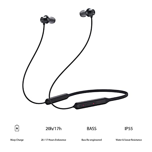 Oneplus Bullets Wireless Z Bass Edition Bluetooth in Ear Earphones with mic (Black) image 2