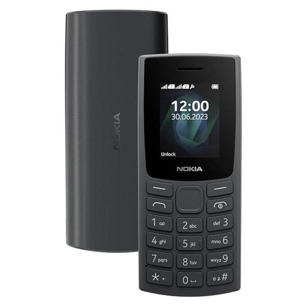 Nokia 105 Dual SIM, Keypad Mobile Phone with Wireless FM Radio - Charcoal image