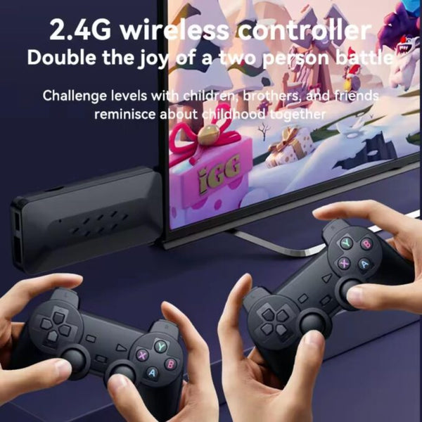 M33 3D Gaming Stick Video Game Console 4k high-Definition TV Output Built-in 30000+Games (64 gb) image 5