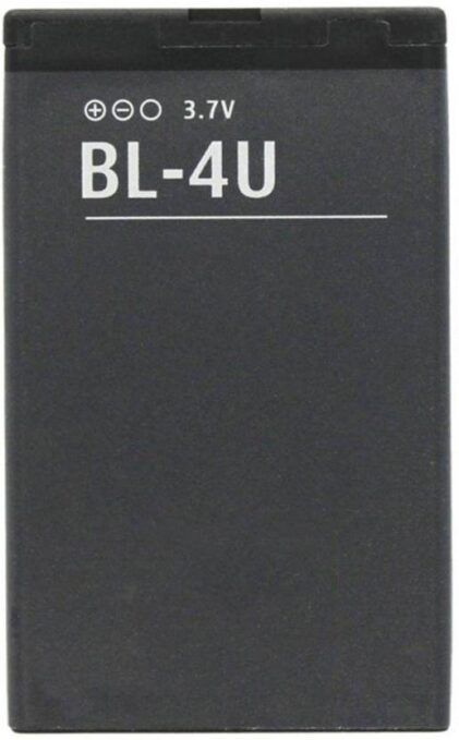 Original Compatible Battery For Nokia BL4U1200mAh Genuine Battery image 0