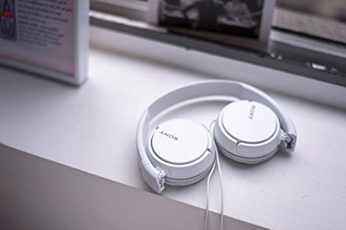Sony MDR-ZX110A Wired On Ear Headphone without Mic (White) image 7