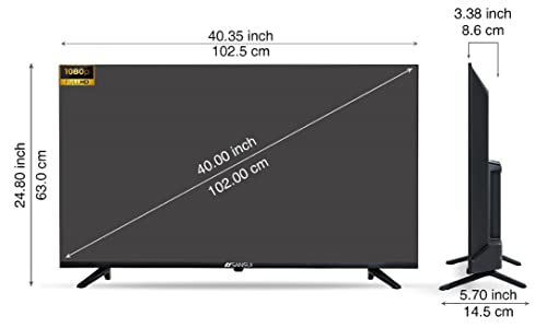 Sansui 102cm (40 inches) Full HD Certified Android LED TV JSW40ASFHD (Midnight Black) With Voice Search Smart Remote image 4