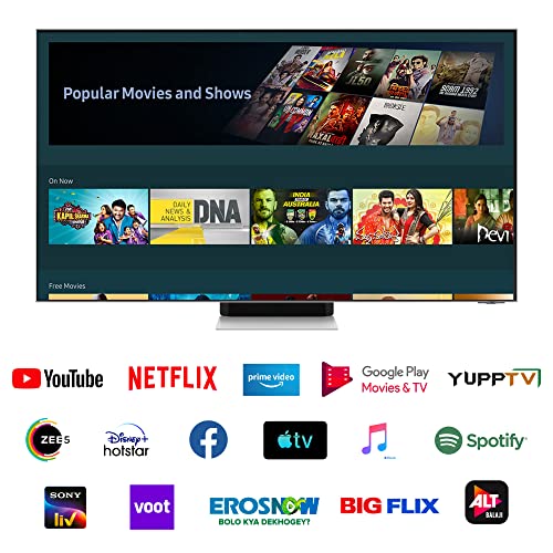 Samsung 163 cm (65 inches) 4K Ultra HD Smart Neo QLED TV QA65QN95BAKLXL (Bright Silver) image 2