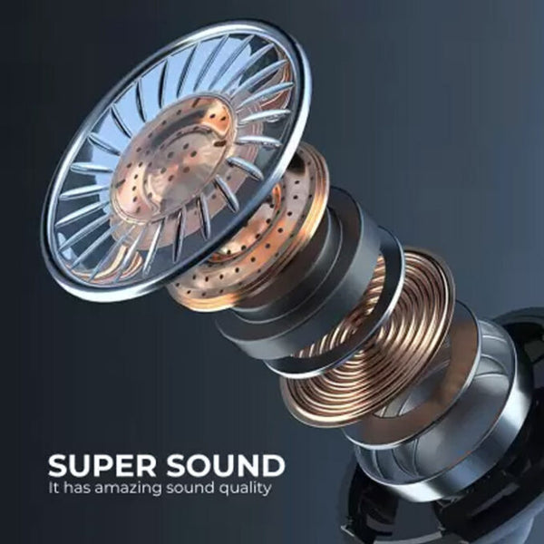 Exclusive Sports Wireless Bluetooth Headset(Dark Black, True Wireless) image 3