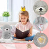 Baby Sound Light Bear Soothe Breathing, Sensory Details Music Lights Rhythmic Breathing Motion Musical for Children to Relax and Sleep Baby Toy Plush Best Gift for Kids image 7