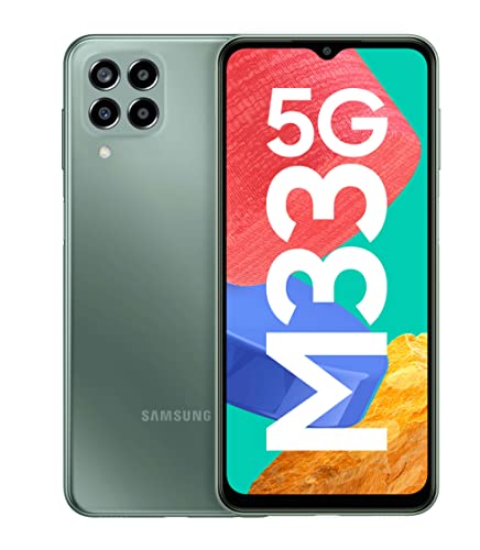 Samsung Galaxy M33 5G (Mystique Green, 8GB, 128GB Storage) | Travel Adapter to be Purchased Separately image 0