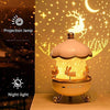 Star Projector Night Light Projector, 360° Rotating Baby Light Projector USB Light for Kids,6 Films Sensory Lights for Babies,Kids Night Light Projector,5 Colors Baby Night Light image 8