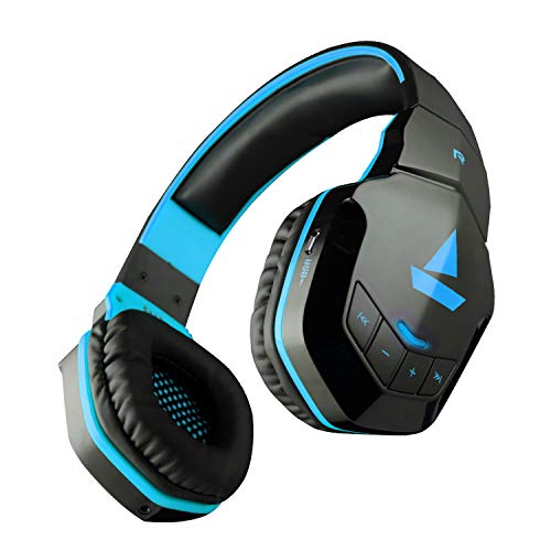 boAt Rockerz 510 Over Ear Bluetooth Headphones with Upto 20 Hours Playback, 50MM Drivers, Padded Ear Cushions and Dual Modes(Furious Blue) image 0
