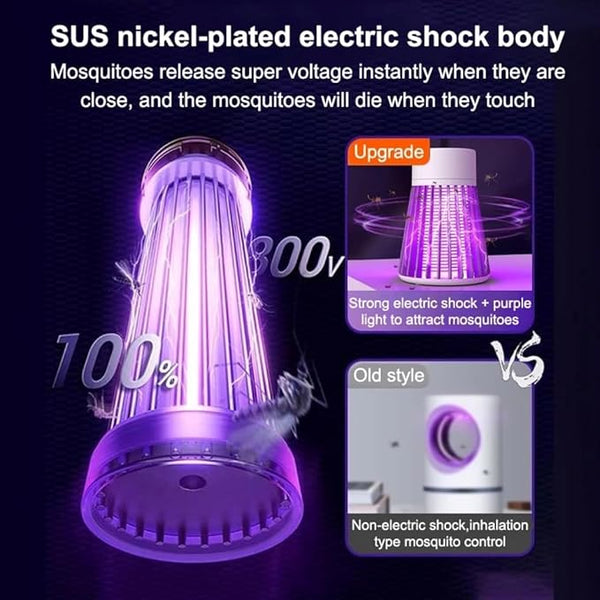 Mosquito Catcher / Killing Machine for Home - Electric Shock Insect Trap Lamp - Photon F Catcher & LED Fly Zapper - Hunter Mosquito Killer Lamp for Indoor & Outdoor Use - Electronic Safeway Mosquitoes Killer image 8