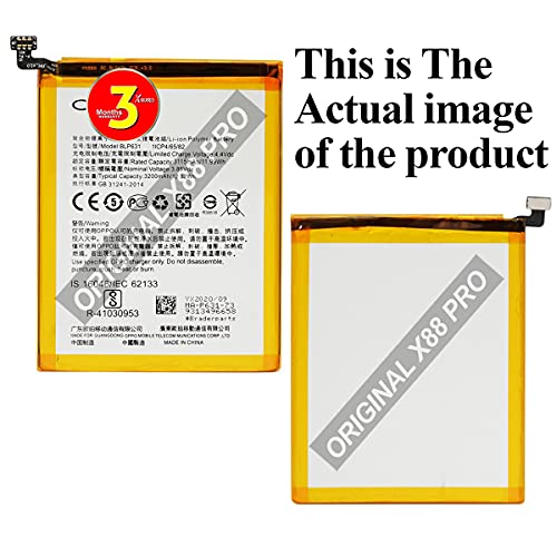 Original Battery Compatible with BLP631 Oppo F5 / F3 / A77 BLP631 (3200mAh) Battery (3 Months Warranty). image 3