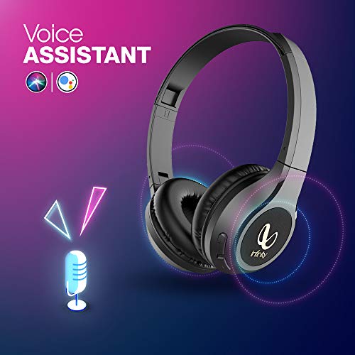 Infinity (JBL) Glide 510, 72 Hrs Playtime with Quick Charge, Wireless On Ear Headphone with Mic, Deep Bass, Dual Equalizer, Bluetooth 5.0 with Voice Assistant Support (Black) image 7