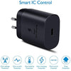 Samsung Original 25W USB Travel Type C Adapter for Cellular Phones, Black image 2