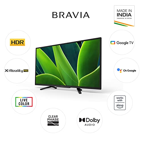 Sony Bravia 80 cm (32 inches) HD Ready Smart LED Google TV KD-32W830K (Black) (2022 Model) | with Alexa Compatibility image 2
