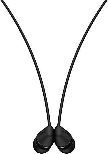Sony WI-C200 Wireless Headphones with 15 Hrs Battery Life, Quick Charge, Magnetic Earbuds for Tangle Free Carrying, BT ver 5.0,Work from home, In-Ear Bluetooth Headset with mic for phone calls (Black) image 2
