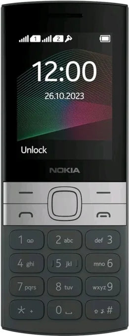 Nokia 150 Dual SIM Premium Keypad Phone | Rear Camera, Long Lasting Battery Life - Black image