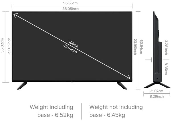 REDMI 108 cm (43 inch) Ultra HD (4K) LED Smart TV(L43R7-7AIN) image 7