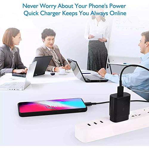 Samsung Original 25W USB Travel Type C Adapter for Cellular Phones, Black image 7