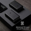 MI 10000mAh Lithium Ion, Lithium Polymer Power Bank Pocket Pro with 22.5 Watt Fast Charging, Dual Input Ports(Micro-USB and Type C), Triple Output Ports, (Black) image 5