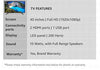 Panasonic 101.6 cm (40 Inches) Full HD LED TV TH-40E400D (Black) image 1