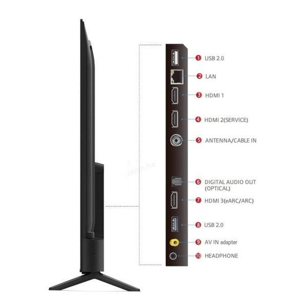 TCL 189.5 cm (75 inches) Bezel-Less Series 4K Ultra HD Smart LED Google TV 75P635 (Black) image 9