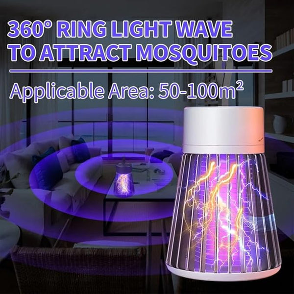 Mosquito Catcher / Killing Machine for Home - Electric Shock Insect Trap Lamp - Photon F Catcher & LED Fly Zapper - Hunter Mosquito Killer Lamp for Indoor & Outdoor Use - Electronic Safeway Mosquitoes Killer image 6