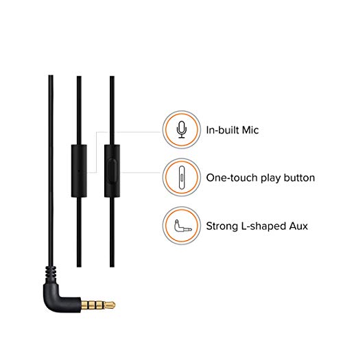 Xiaomi Wired in Ear Earphones with Mic (Blue) image 3