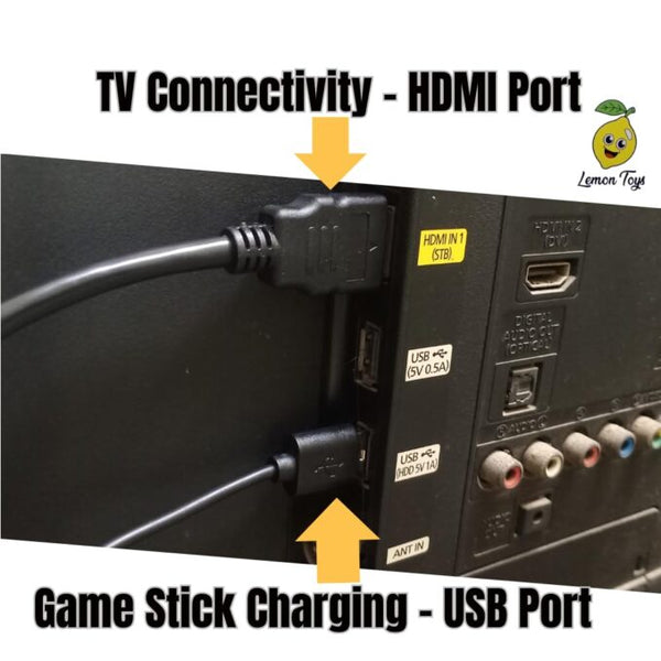 2.4G Wireless Controller Gamepad,4k Ultra HD Game Stick-Supports Wireless Dual Play,3000+ Classic Games,35 Hrs Continuous Gameplay,Video Games for Kids-USB Rechargeable image 5