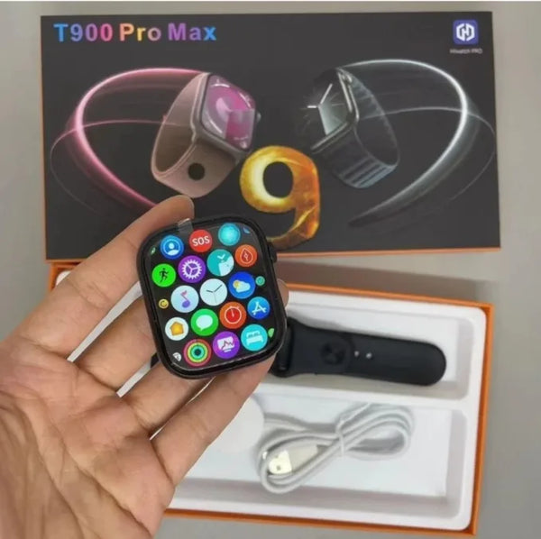 T900 Pro Max Smartwatch: 45mm HD Display, Bluetooth Calling, Wireless Charging image 1