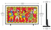 Samsung 125 cm (50 inches) The Frame Series 4K Smart QLED TV QA50LS03BAKLXL (Black) image 5
