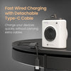 Portronics Moji 10K Smallest Wireless 10000Mah Fast Charging Power Bank with Detachable USB Type-C Cable, Strong Magnet, 20W Wired Output, for iPhone 12 & Above, Android & All Qi Enabled Devices image 5