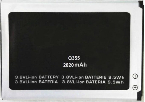 Original Compatible Battery For CANVAS PLAY / Q355 / S5300 / E353 / Q3552820mAh Genuine Battery image 0