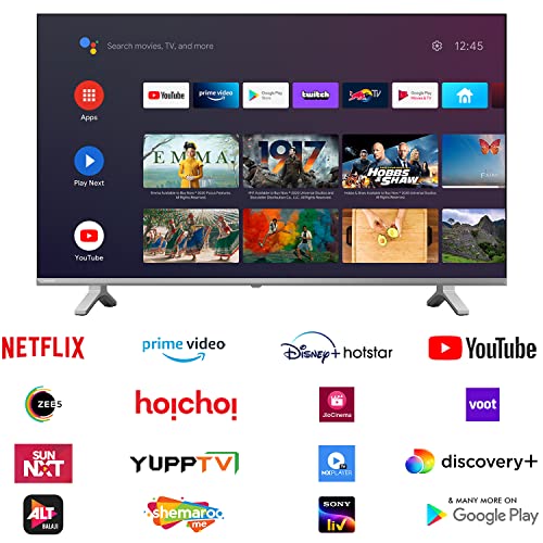 TOSHIBA 80 cm (32 inches) V Series HD Ready Smart Android LED TV 32V35KP (Silver) image 2