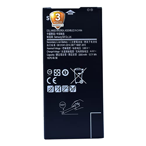 (100% Care OG) J7 Prime Mobile Battery Compatible For Samsung Galaxy J7 MAX / ON7-2016 / J4 PLUS / J6 PLUS / J4+ / J6+ / EB-BG610ABE SM-G615F Galaxy On Nxt SM-G610F SM-G615F Galaxy On Nxt SM-G610F ON MAX- 3300mAh with Warranty image 0
