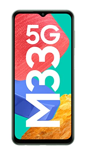 Samsung Galaxy M33 5G (Mystique Green, 8GB, 128GB Storage) | Travel Adapter to be Purchased Separately image 1