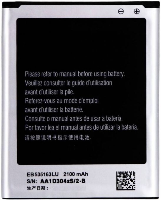 Original Compatible Battery For Samsung i9080 / i9082 / S3 / i9300 / 9060 / Galaxy Grand Duos Battery2100mAh Genuine Battery image 0