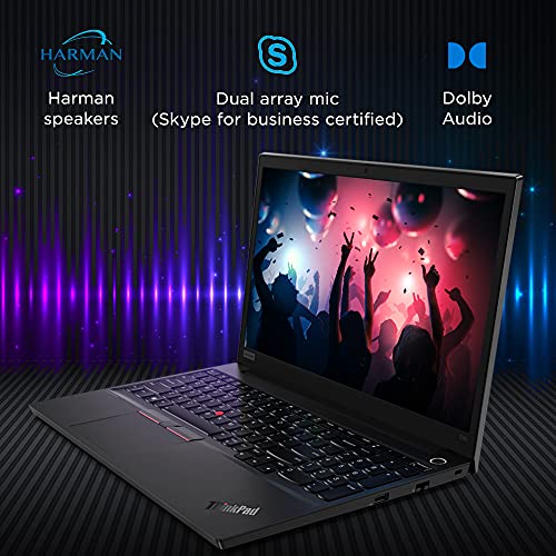 (Renewed) Lenovo ThinkPad Intel Core i3 15.6-inch (39.62 cm) FHD Antiglare Thin and Light Laptop ( 8GB RAM / 256GB SSD / Windows 11 Home / MS Office H&S 2021 / FPR / Black / 1.7 kg) image 5