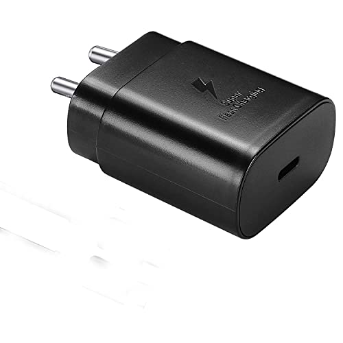 Samsung Original 25W USB Travel Type C Adapter for Cellular Phones, Black image 0