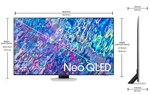 Samsung 138 cm (55 inches) 4K Ultra HD Smart NEO QLED TV QA55QN85BAKLXL (Bright Silver) image 4